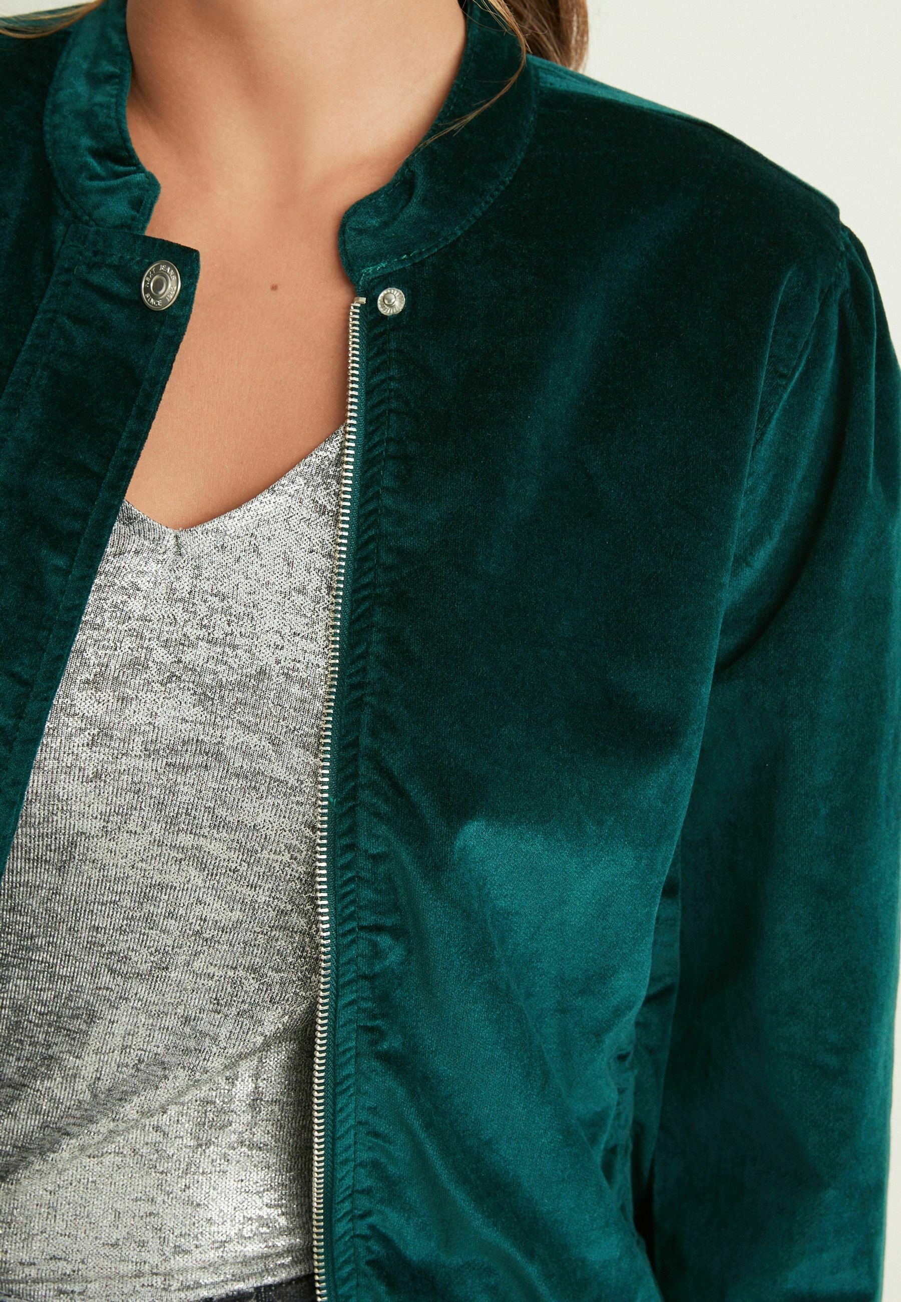 Next Bomber Jacket - teal/green 