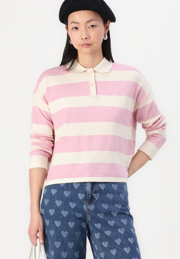 VMARI  - Jumper - strawberry milk melange3