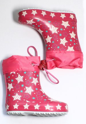 STERNENZAUBER WARMFUTTER - Gummistiefel - pink