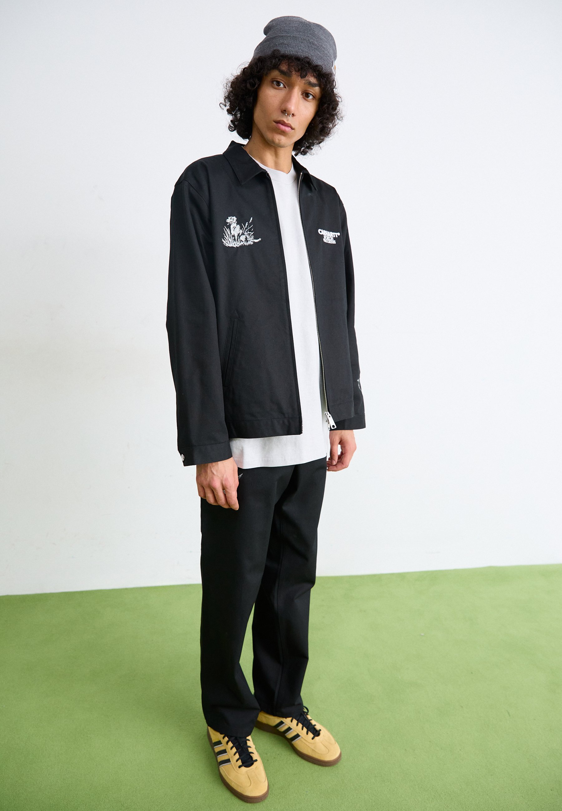 Carhartt WIP DUCKS JACKET - Jachetă de vară - black/negru - Zalando.ro