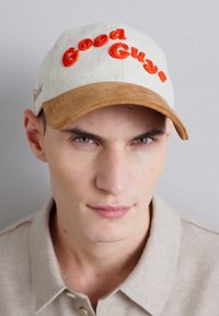 GCDS GOOD GUYS BASEBALL HAT UNISEX - Cap - ivory