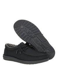 HEYDUDE Wally Classic - Slip-On Schuhe - Bootsschuh - black charcoal