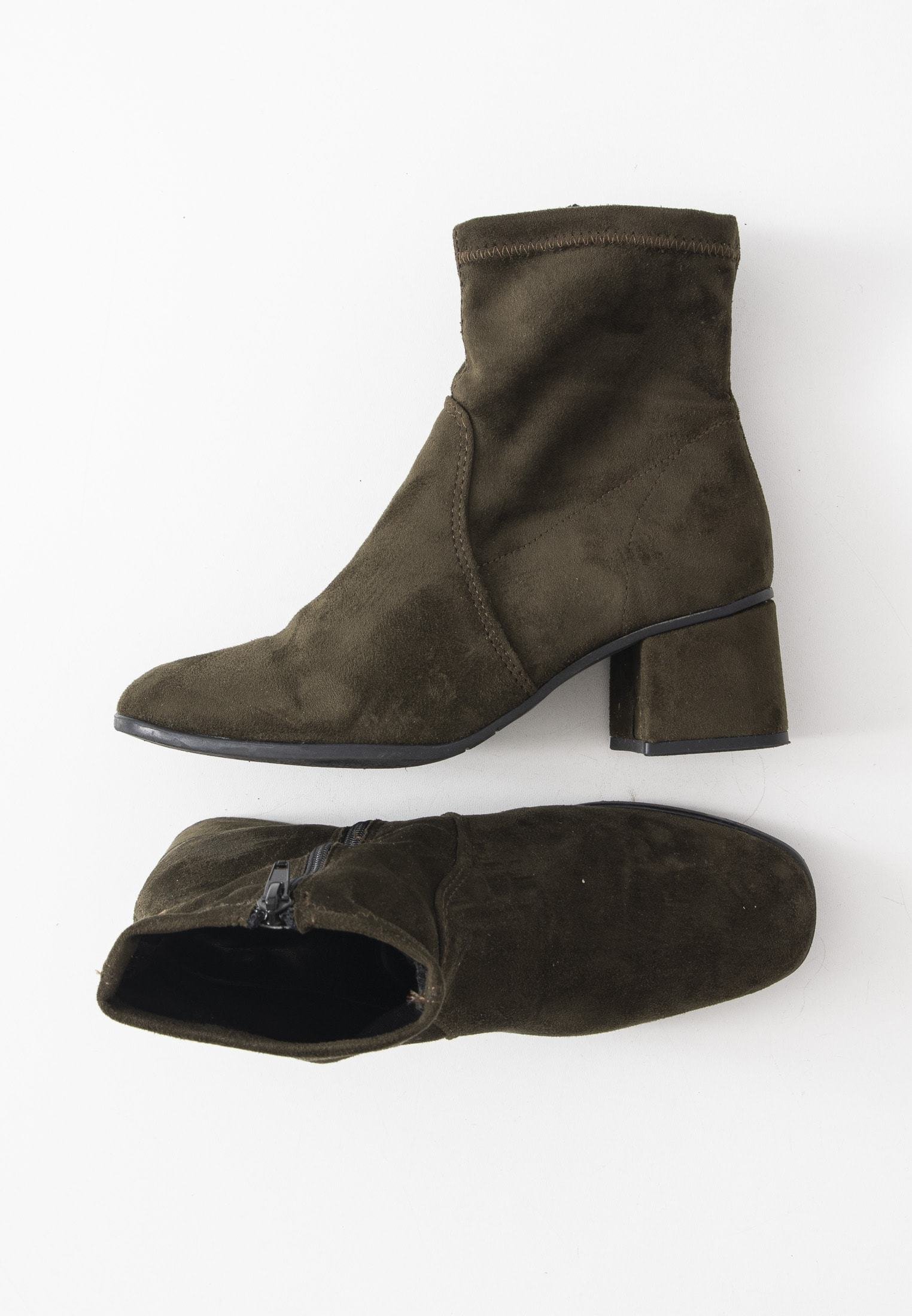 Tamaris Korte laarzen - grün/Groen - Zalando.nl
