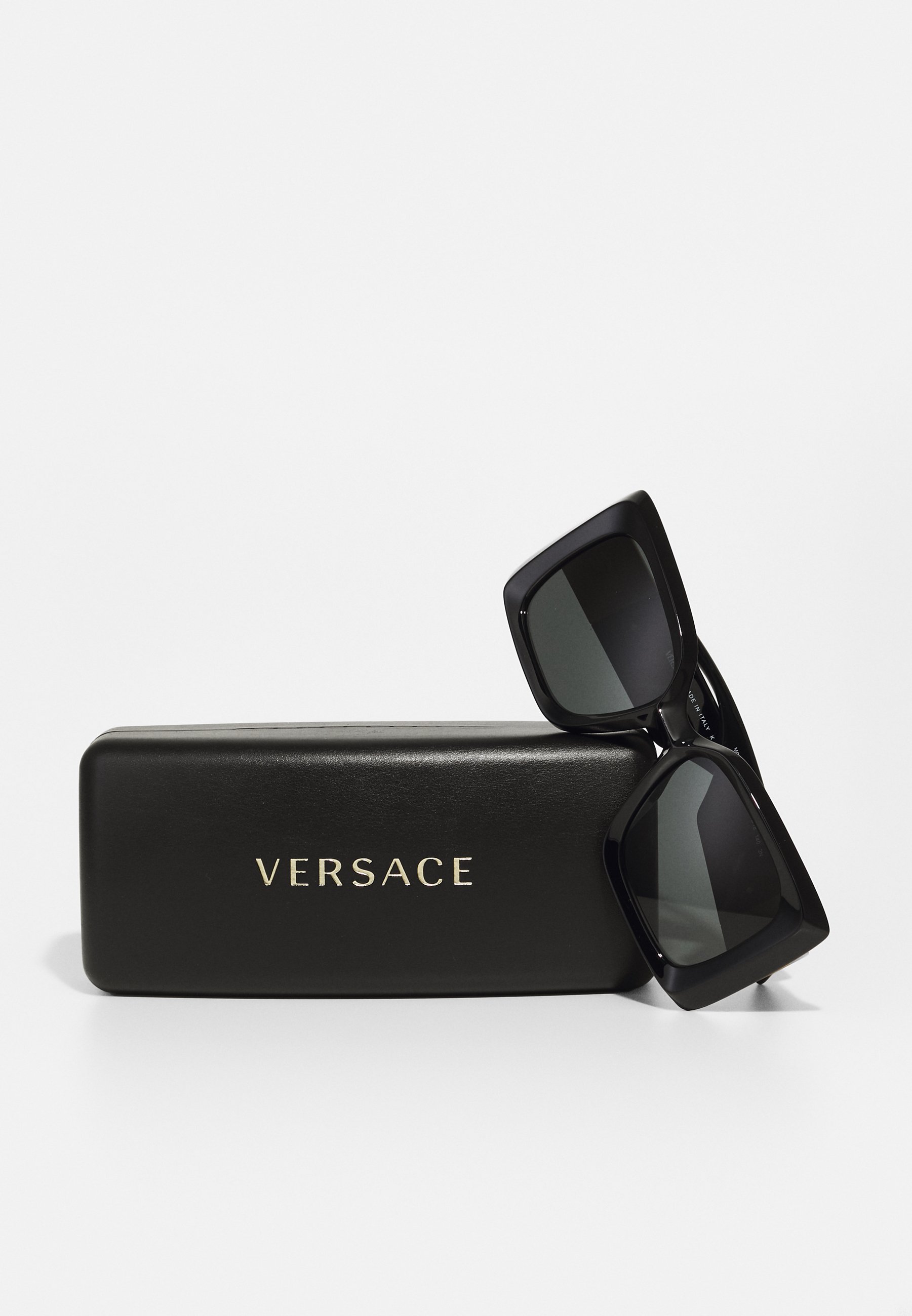 Versace Sunglasses - black/dark grey/black - Zalando