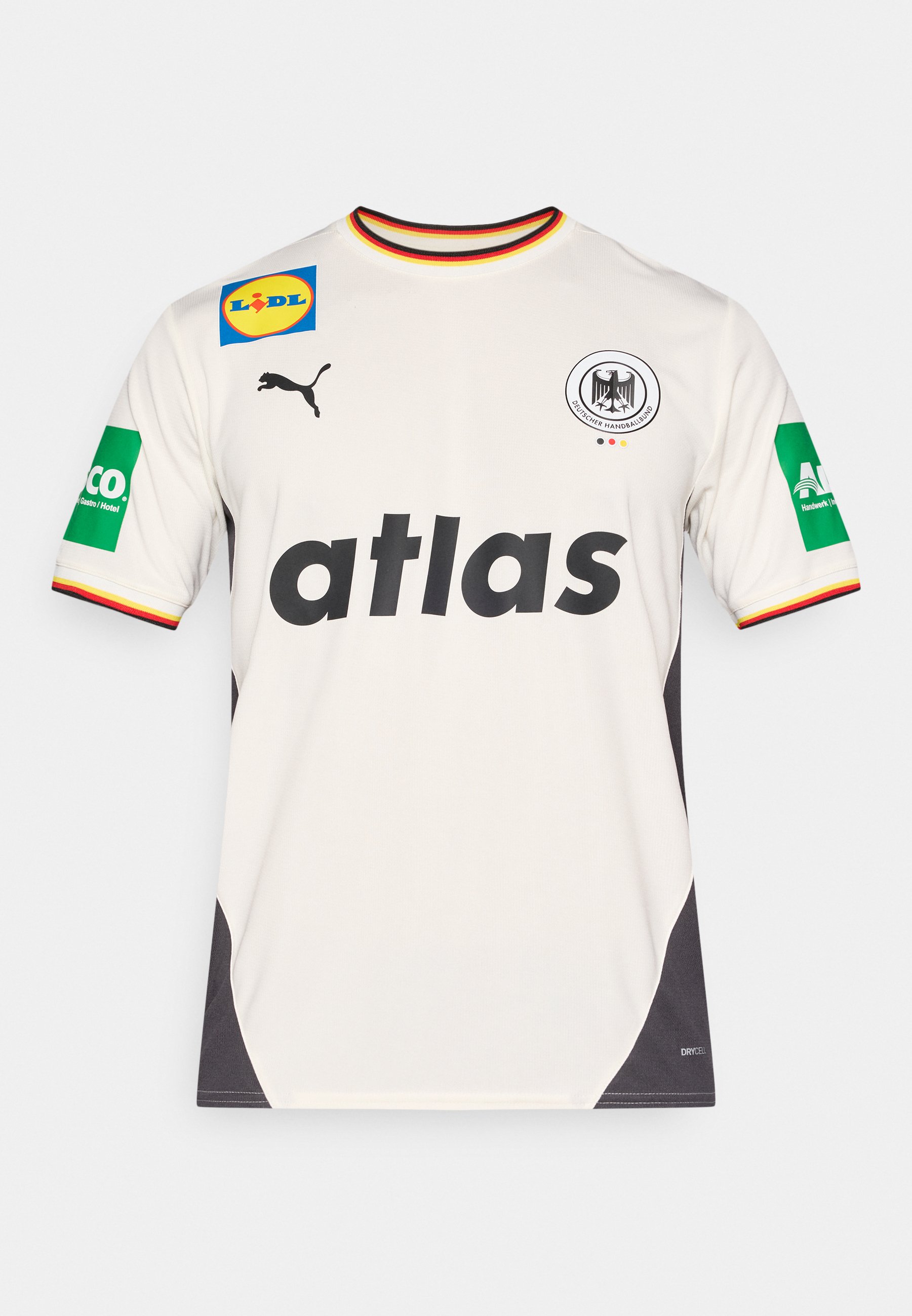 Puma DEUTSCHER HANDBALLBUND HEIMTRIKOT - Oblečení národního týmu - warm white