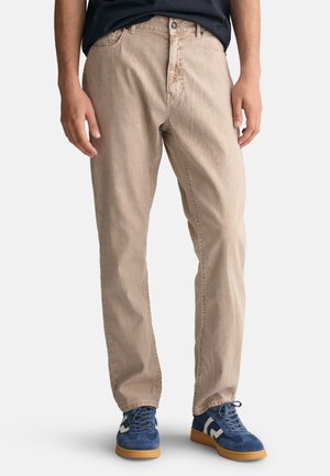 REGULAR FIT - Jeans Straight Leg - dry sand