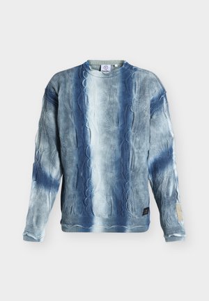 Carlo Colucci, 3D KNIT - Pullover - blue/multicolor