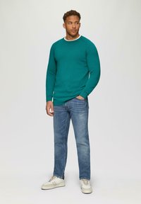 s.Oliver Strickpullover - petrol