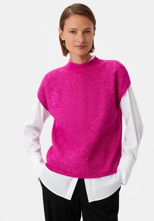 comma, MIT - Print T-shirt - pink