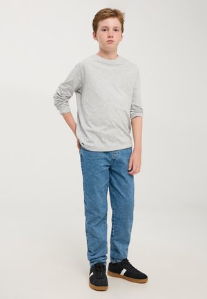 Terranova PACK 3 - Maglietta a manica lunga - grigio chiaro melange