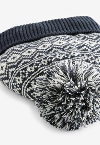 Next SET - Šála - navy blue fairisle pattern