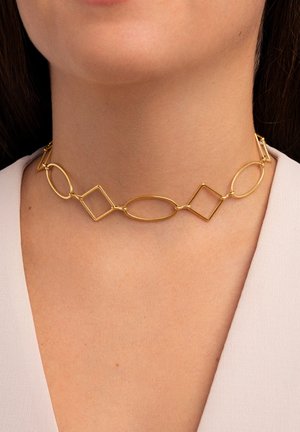 CHOKER RHOMB OVAL - Collar - oro