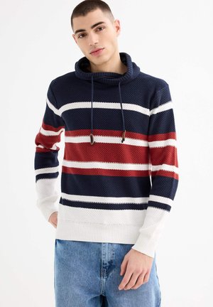 CHIMNEY NECK - Jersey de punto - azul