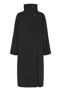 InWear Klasični plašč - dark grey melange