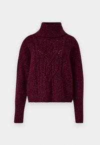 CAISYN LONG SLEEVE - Pulover - pinot noir