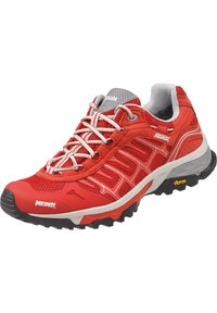 Hiking shoes - rot/silber