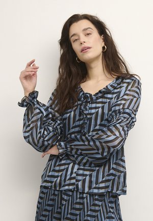 CRVILDA - Blouse - blue speed stripe