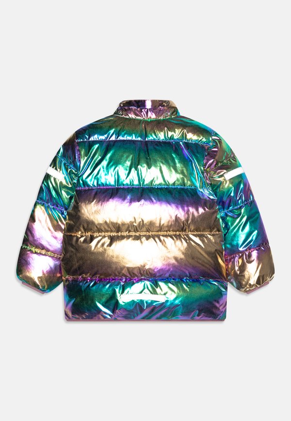PUFFER OILEFFECT RAINBOW - Winter jacket - light dusty lilac2