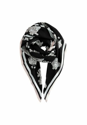 SQUARE LIGHTWEIGHT - Šalikas - mono floral skull