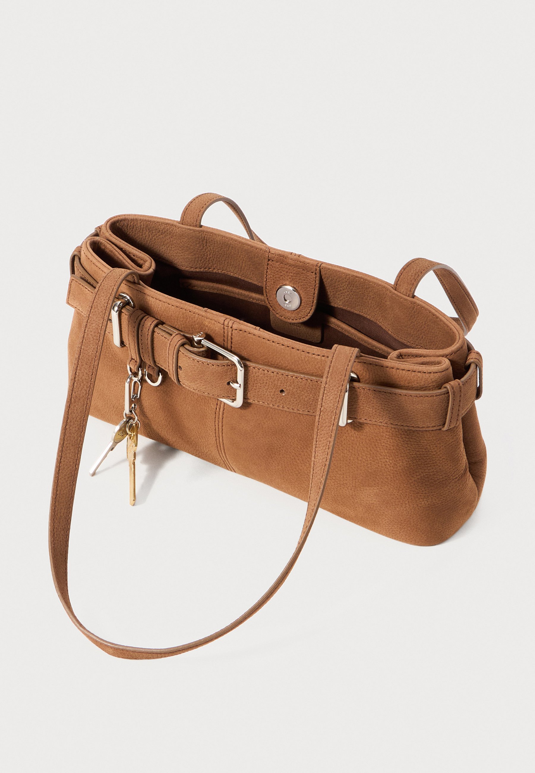 Osoi SHOULDER BROCLE MINI - Handbag - brown - Zalando.co.uk