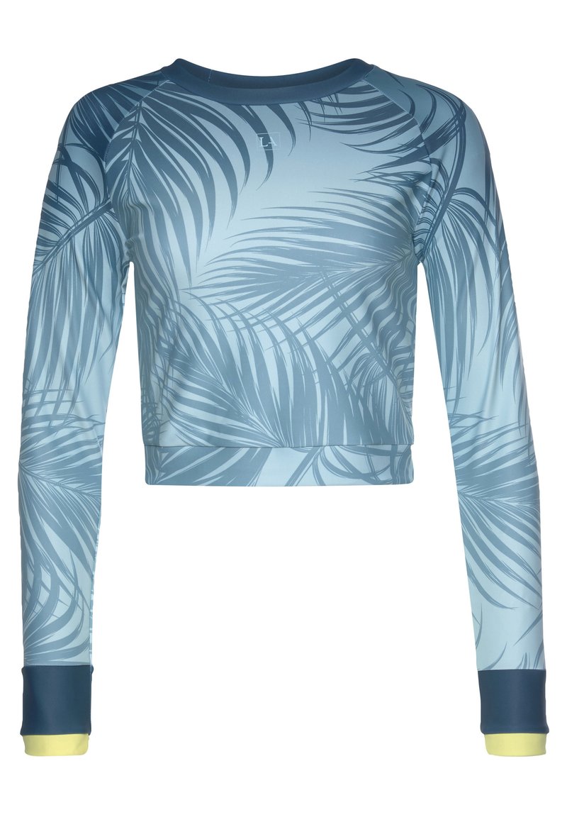 LASCANA Active Longsleeve blauw LASCANA Active Longsleeve blauw
