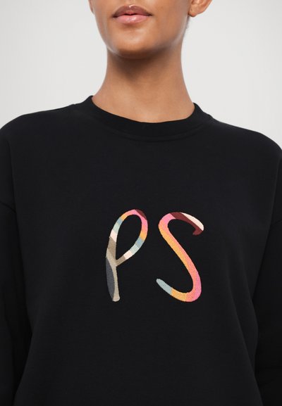 PS Paul Smith WOMENS SWIRL LOGO  - Sudadera - black