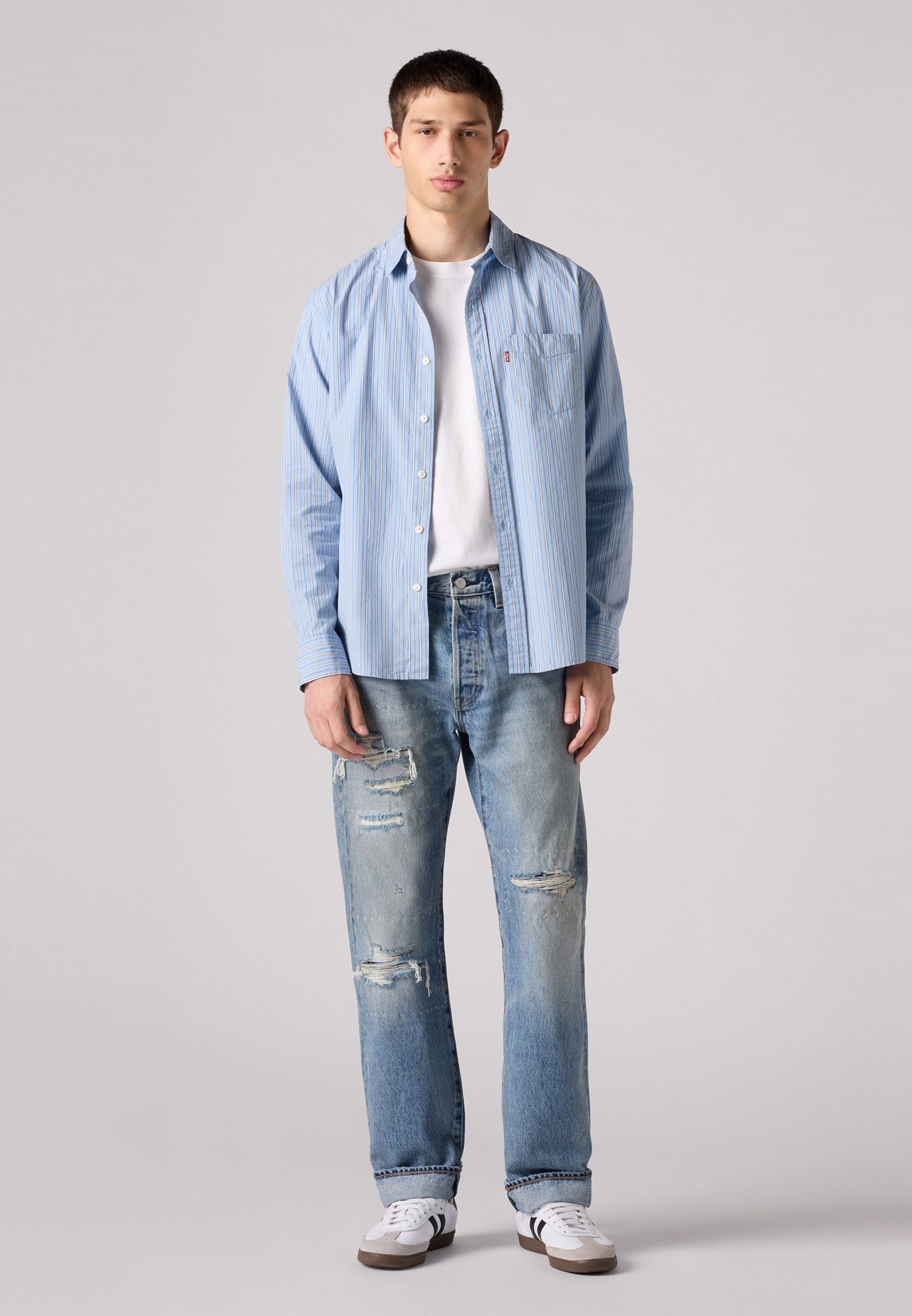 Levi's® 501® LEVI'S® ORIGINAL - Straight leg jeans - turquoise