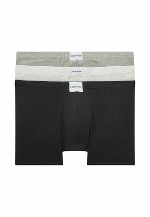 3 PACK TRUNKS - Bokserbriefs - grey heather/black/snow heather