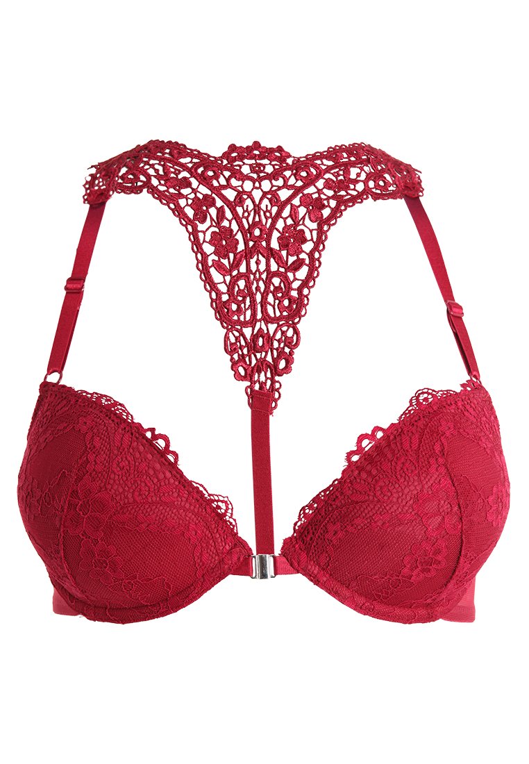 Lascana Melissa Push Up Bh Rot Zalando At