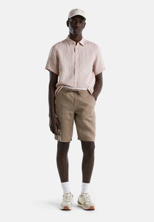 United Colors of Benetton SHORT SLEEVE  - Camisa - beige