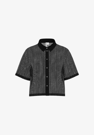 HYPEDROP, CROPPED SHIRT HDTILLY SS - Camicia - black