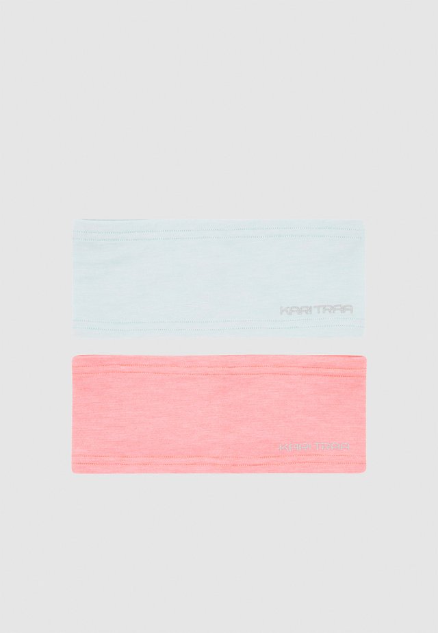 NORA HEADBAND 2 PACK - Ørevarmere - shock