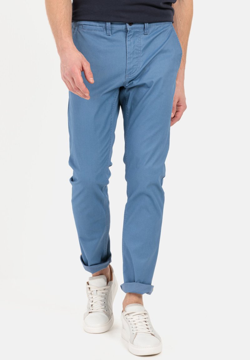 camel active IN SLIM FIT - Broek - stone grey/grijs