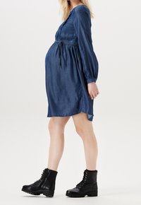 Esprit Maternity Denimové šaty - black denim