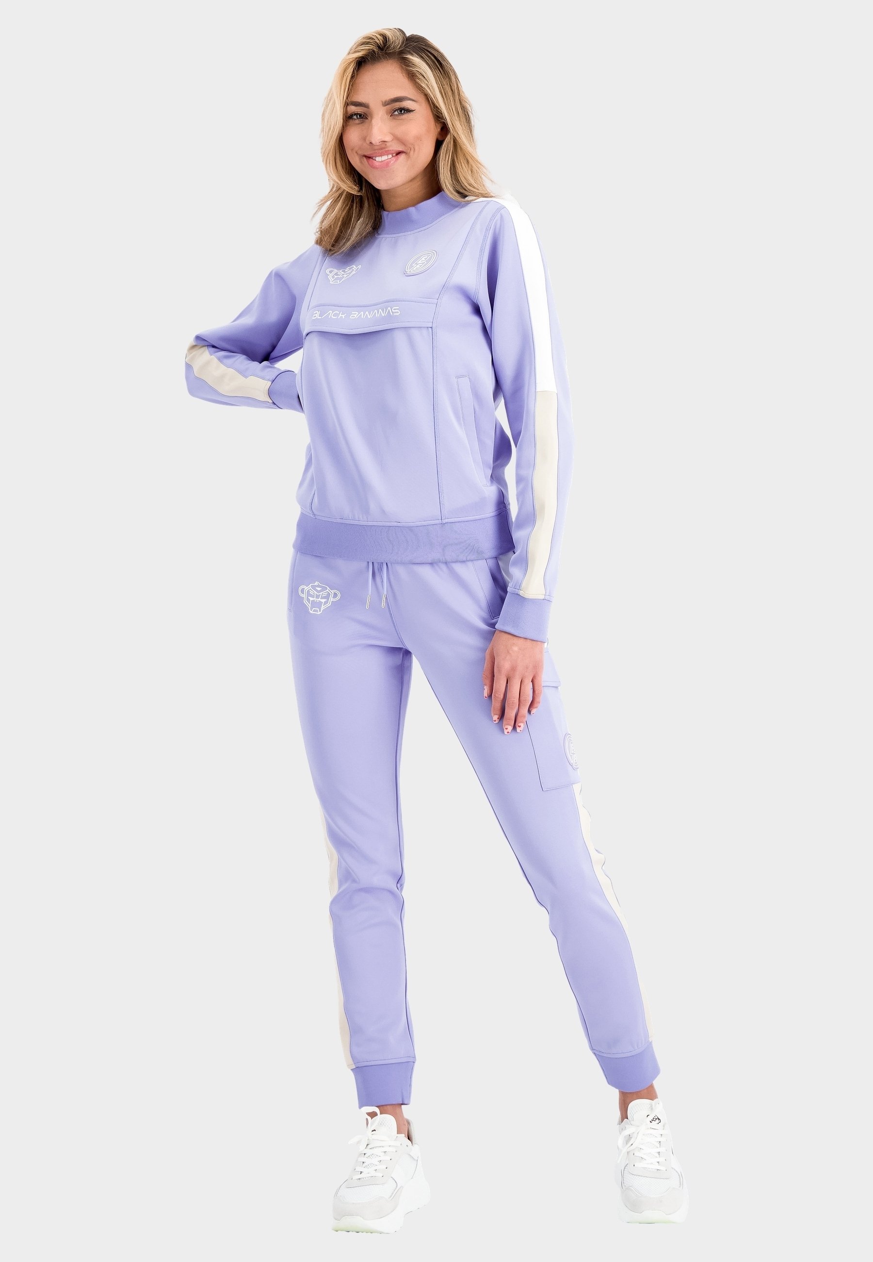 Black Bananas JOGGING TORY - Pantalones deportivos - lilac/lila - Zalando.es