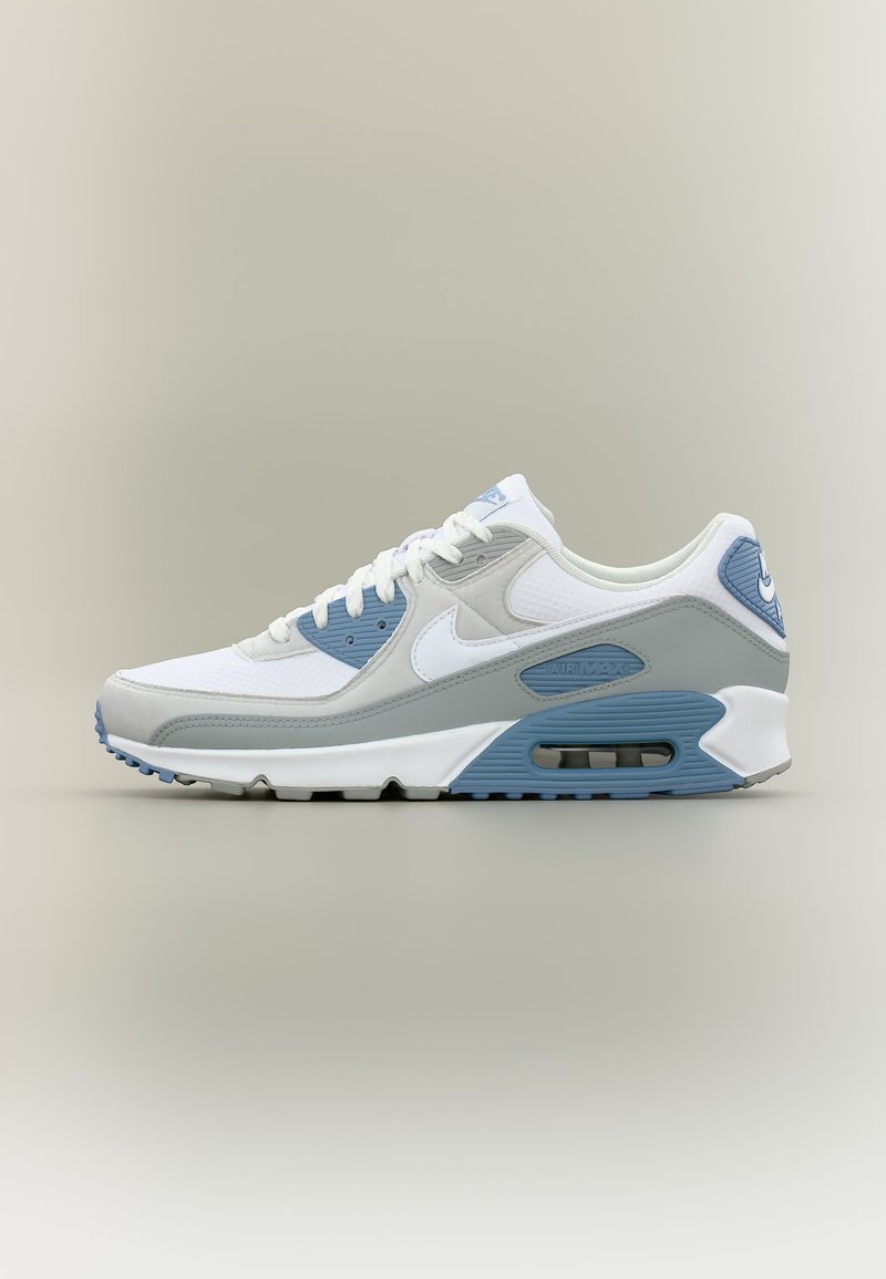 AIR MAX 90 white/light smoke grey/photon dust/work blue/grey