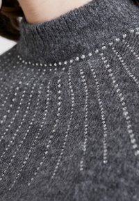 ONLY Strickpullover - mottled grey