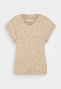 Lovechild Strickpullover - beige