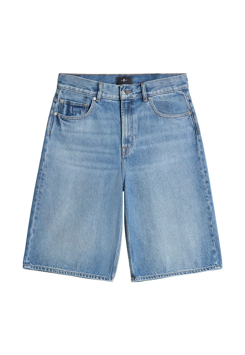 7 For All Mankind Jeansshort lichtblauw 7 For All Mankind Jeansshort lichtblauw