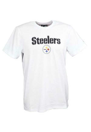 New Era PITTSBURGH STEELERS BIG LOGO BACK  - Print T-shirt - weiss