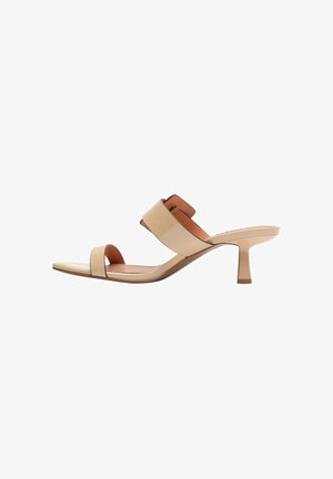 Bibi Lou, ALTAIR - Ciabattine con tacco - beige