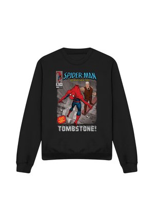 Marvel, SPIDERMAN BRAND NEW DAY TOMBSTONE COVER - Sweatshirt - black