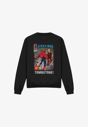 Marvel, SPIDERMAN BRAND NEW DAY TOMBSTONE COVER - Sweatshirt - black