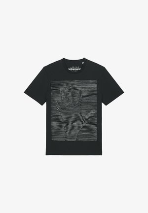 watapparel, 3DILLUSION UNISEX - T-shirt imprimé - black