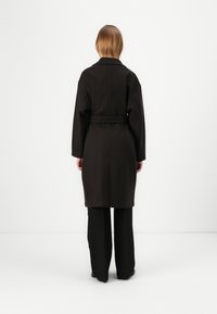 Vero Moda VMFORTUNE LONG JACKET  - Cappotto classico - chocolate torte
