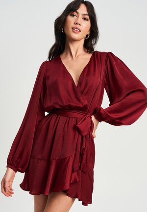 NORMA  - Robe de jour - burgundy