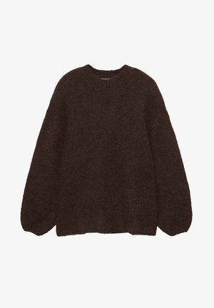 PULL&BEAR Pulover - brown