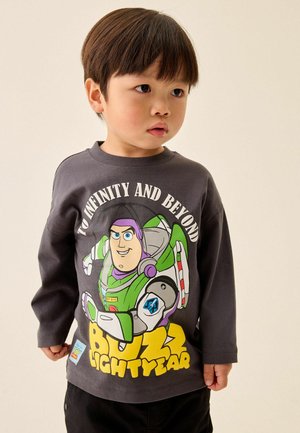 Next, REGULAR FIT - TOY STORY LONG SLEEVE T-SHIRT - Langærmet T-shirt - charcoal grey buzz lightyear