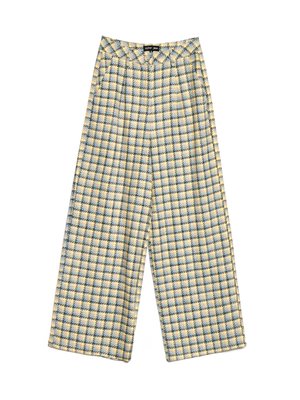 Sister Jane NOOK CHECK - Trousers - beige