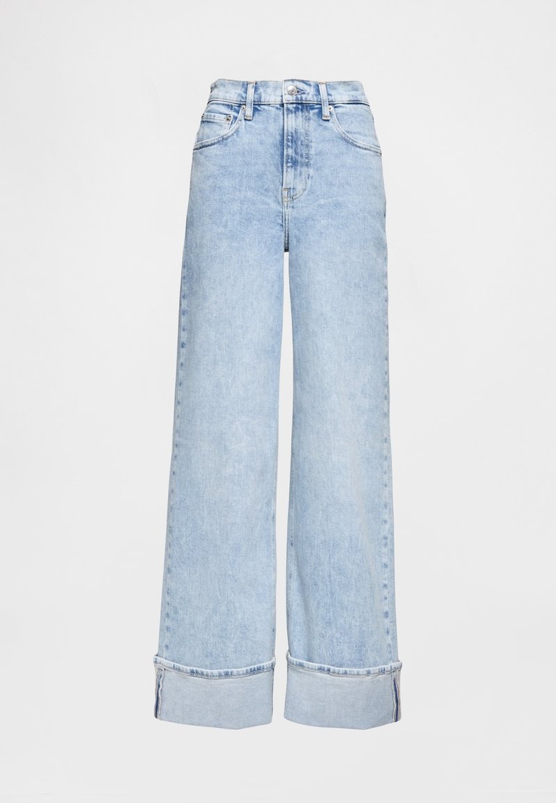 GAP Wide leg lichtblauw denim